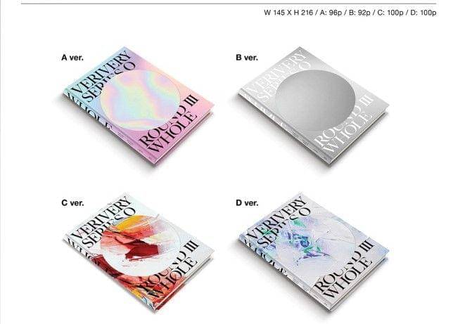 Preview Album Fisik SERIES 'O' ROUND 3 : WHOLE (twitter.com/the_verivery)