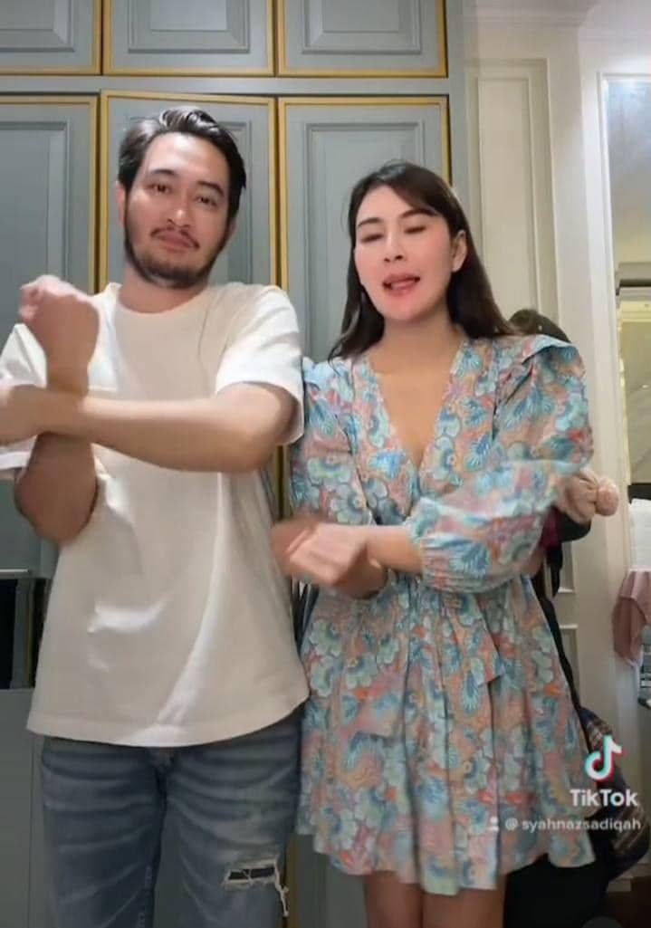 Syahnaz Sadiqah dan Jeje (instagram.com/syahnazs)