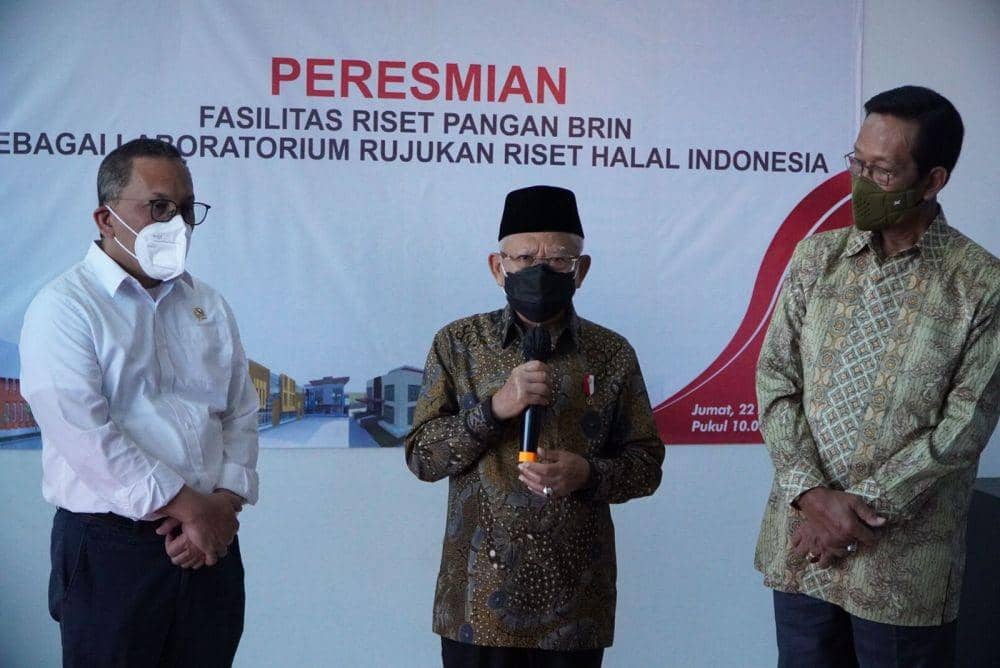 Wakil Presiden RI, K.H Ma'ruf Amin (tengah). (Dok. Kominfo Gunungkidul)