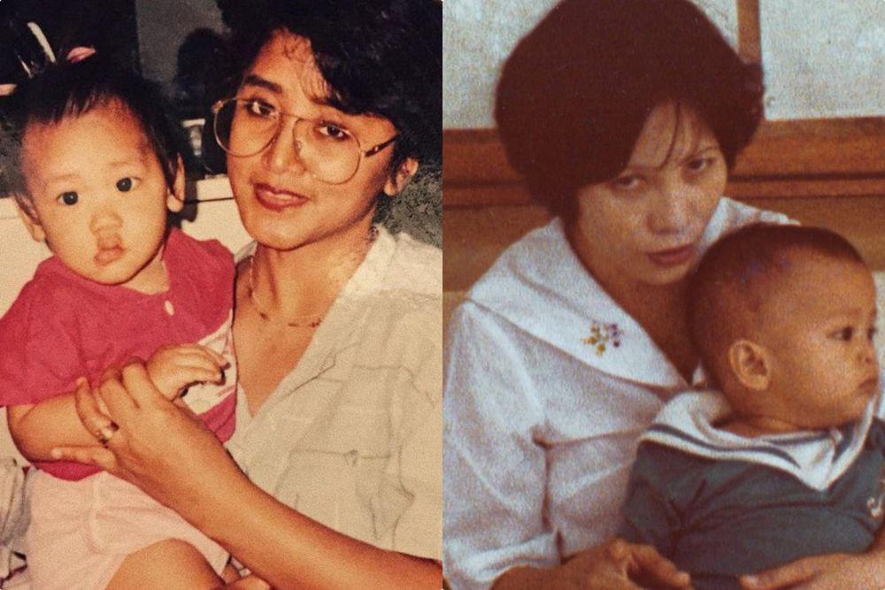 10 Potret Lawas Artis Cowok saat Masih Bayi Bersama Ibunda, Sweet!