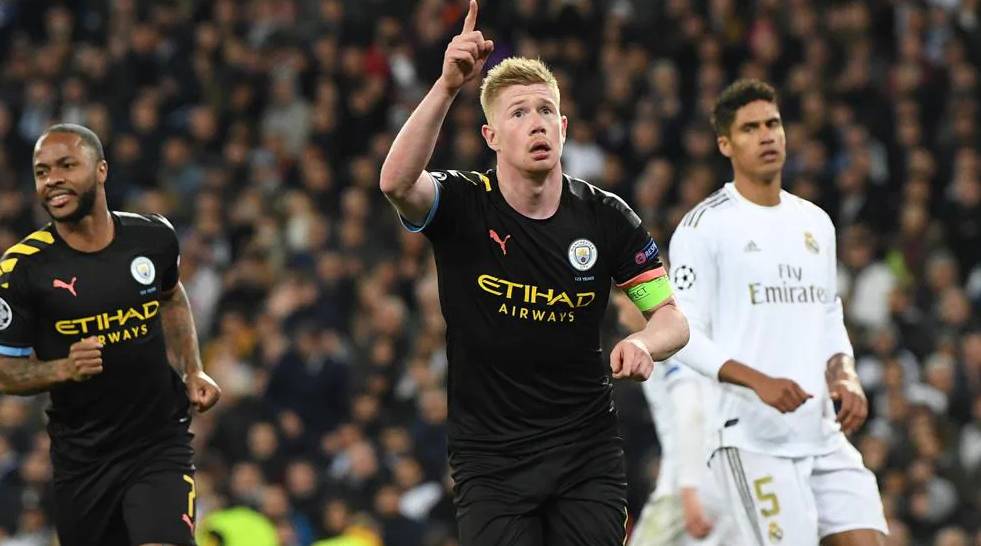 Manchester City berhadapan dengan Real Madrid (uefa.com)