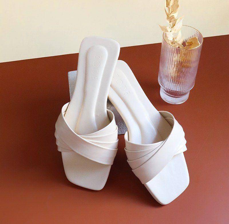 sandal wanita merk lokal untuk Lebaran (instagram.com/zode.id)
