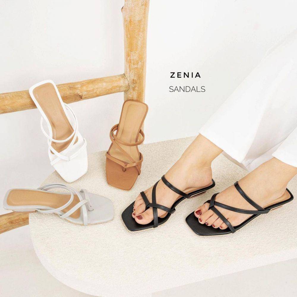 sandal wanita merk lokal untuk Lebaran (instagram.com/bella_shoesjkt)