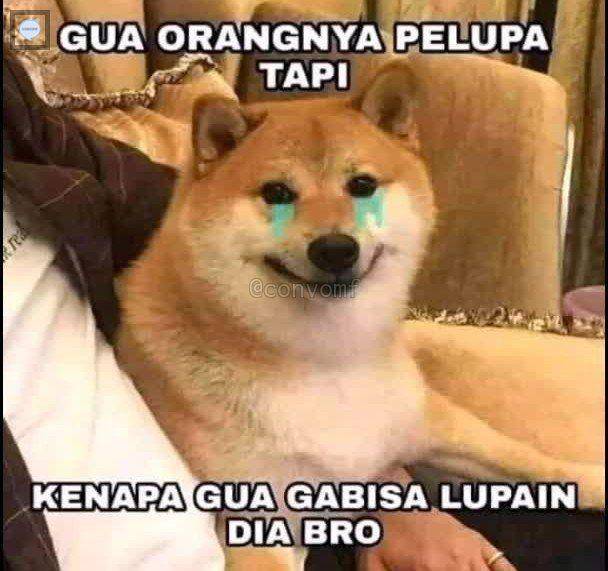 meme orang gagal move on (twitter.com/penerapanbacot)