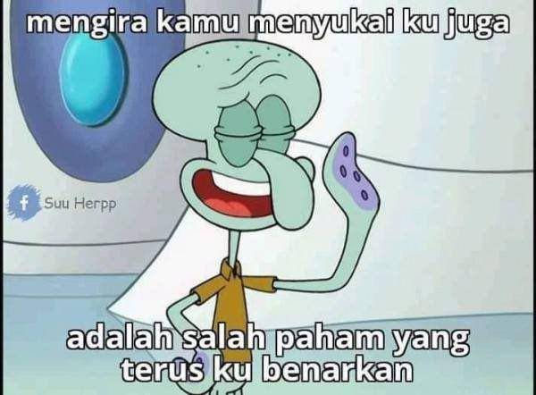 meme orang gagal move on (twitter.com/in5hania)