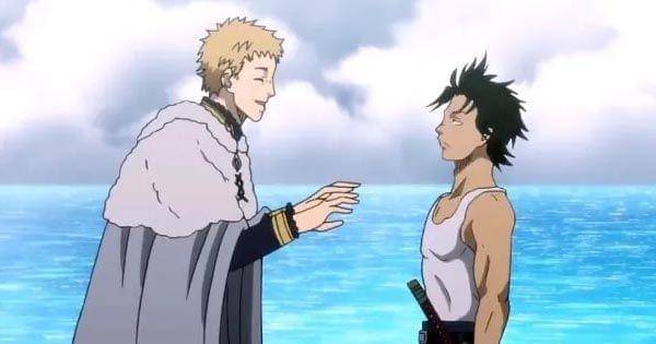 Julius mencoba merekrut Yami Sukehiro ( Dok. Pierrot / Black Clover )