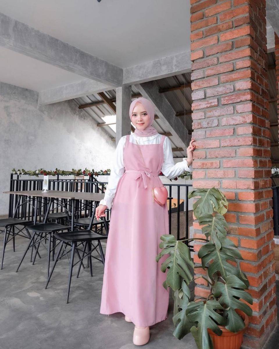 ide baju lebaran buat remaja (instagram.com/nafisahfauziyyahh)