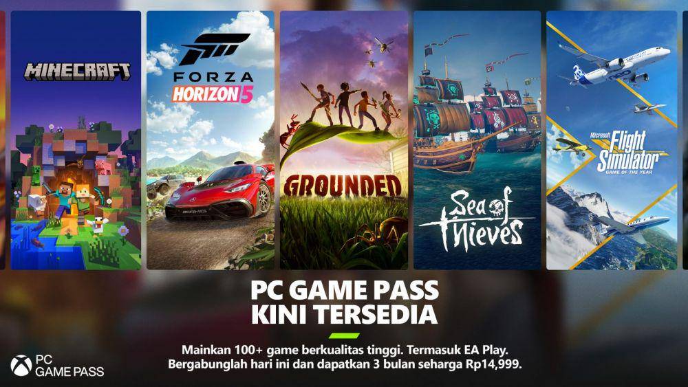 Layanan PC Game Pass saat ini sudah bisa dinikmati di Indonesia. (dok. Microsoft/PC Game Pass)