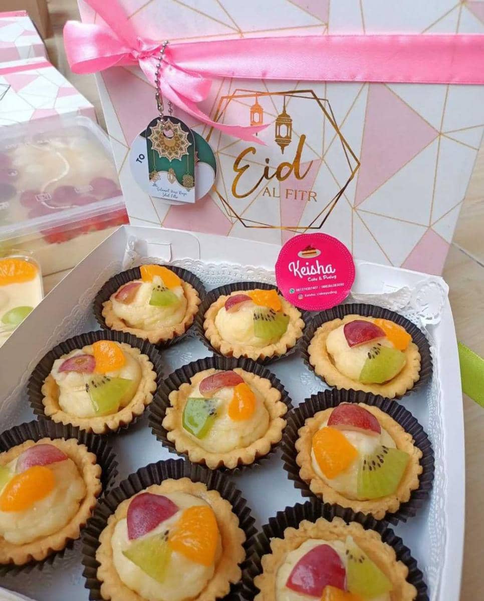 pie buah (instagram.com/keisha_cakepuding)