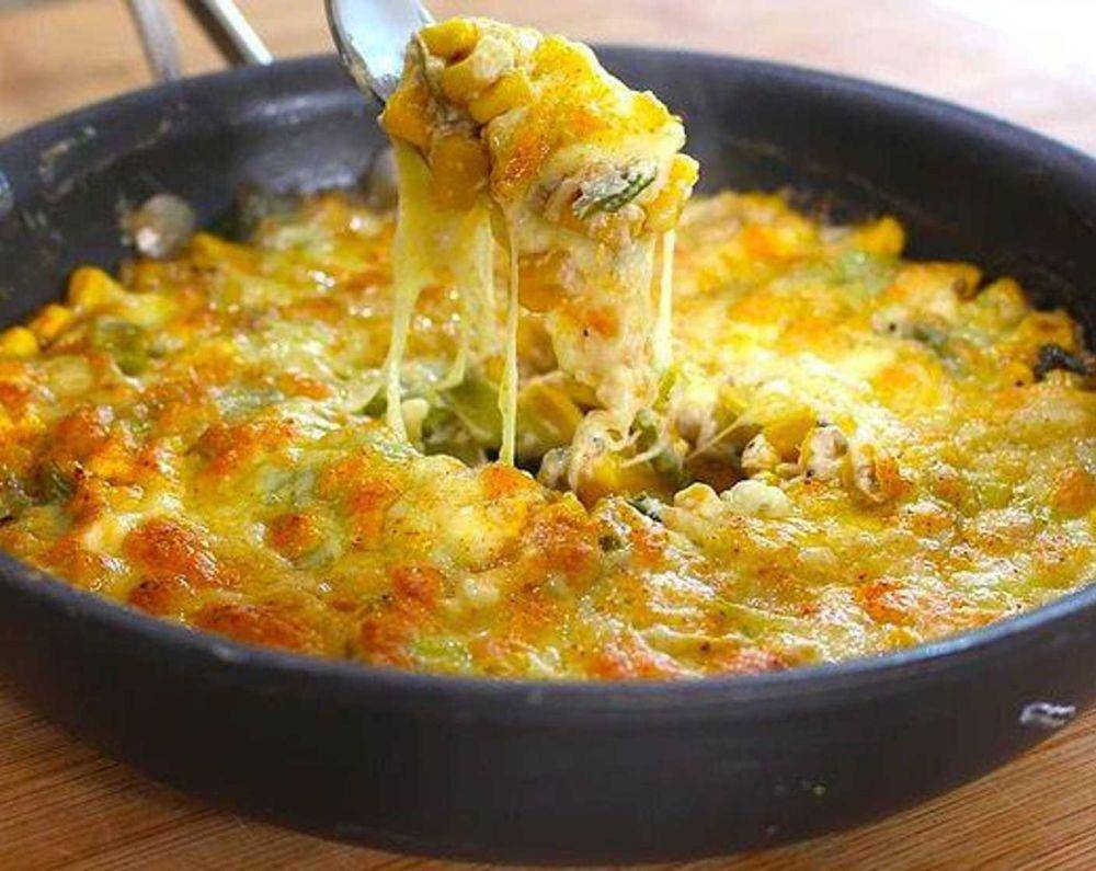 ilustrasi baked corn cheese (sidechef.com)