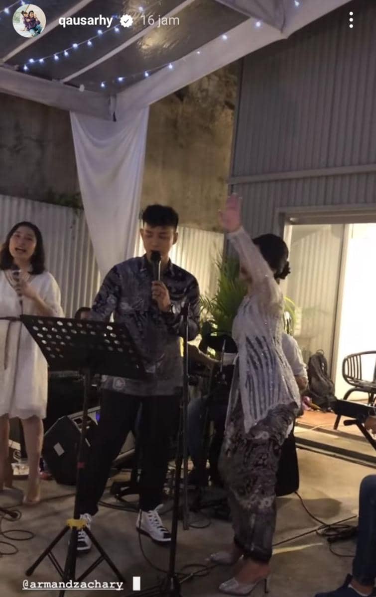 potret lamaran Dinda Azani (instagram.com/qausarhy)