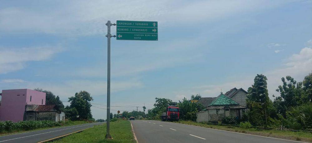 Jalan lingkar selatan atau Ring Road Tuban. IDN Times/Imron