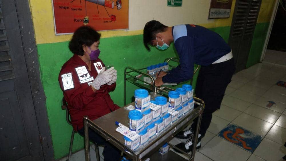 Hasil tes urine di Lapas Kelas I Madiun. Dok.IDN Times/Istimewa