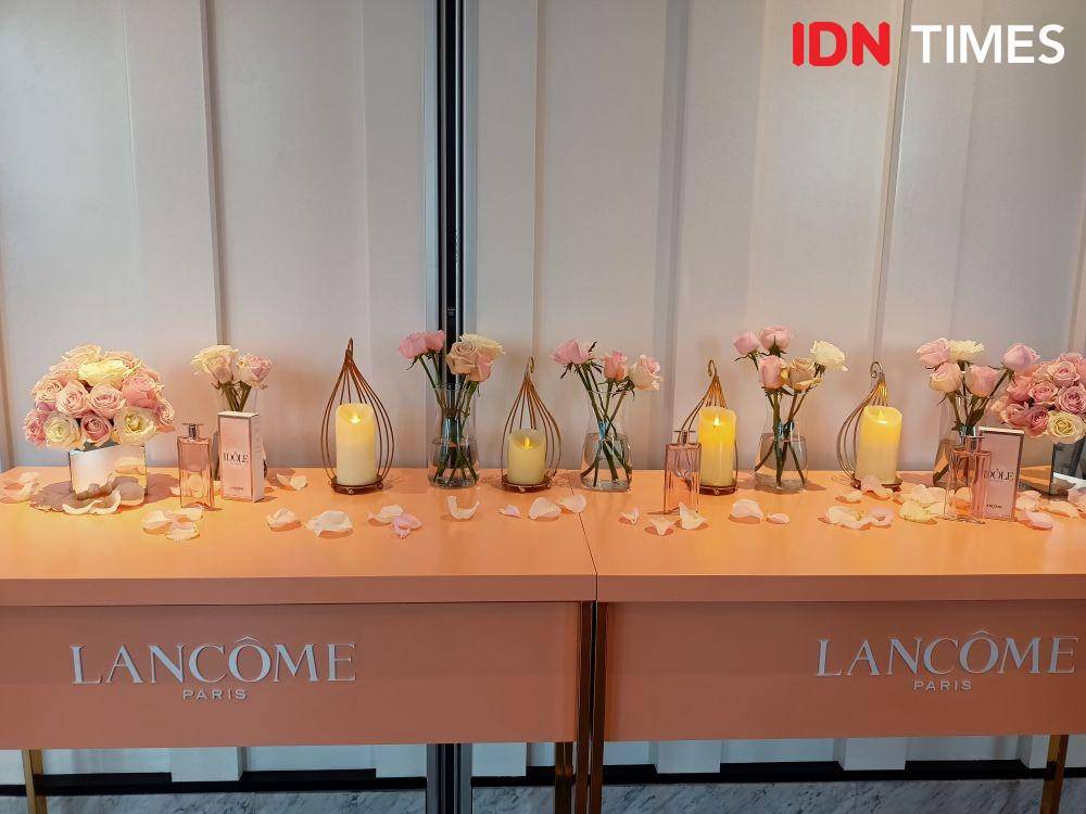 ilustrasi LANCÔME IDÔLE yang baru diluncurkan di Indonesia. 21 April 2022. (IDN Times/M. Tarmizi Murdianto)