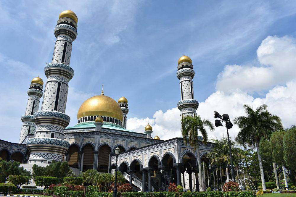Masjid Jame' Asr Hassanil Bolkiah Mosque di Brunei Darussalam (pixabay.com/AdamHillTravel)