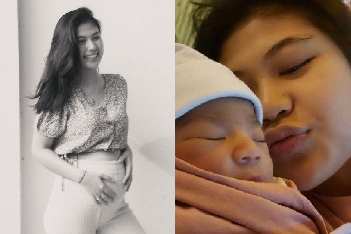 10 Potret Delia Husein dari Hamil hingga Melahirkan Anak Pertama
