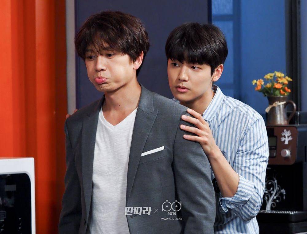 Ji Sung dan Kang Min Hyuk (dok. SBS/Entertainer)