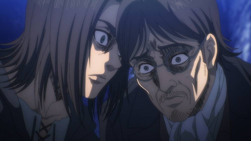 Eren memengaruhi Grisha. (dok. MAPPA/Attack on Titan)