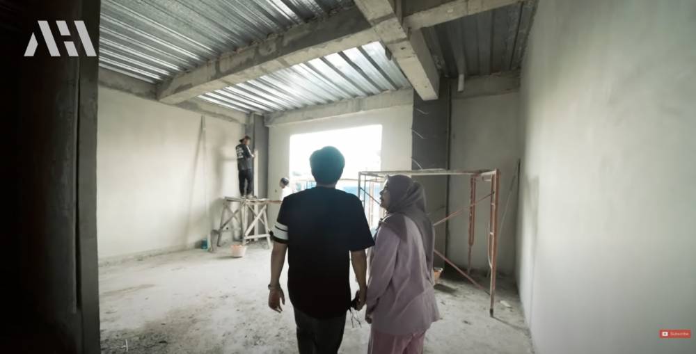 potret rumah baru Atta Aurel (YouTube.com/AH)
