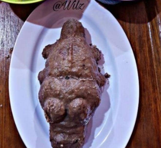 momen gak terduga saat makan bakso (instagram.com/recehtapiviral)