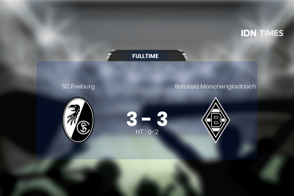 Duel SC Freiburg Vs Borussia Monchengladbach Berakhir Antiklimaks