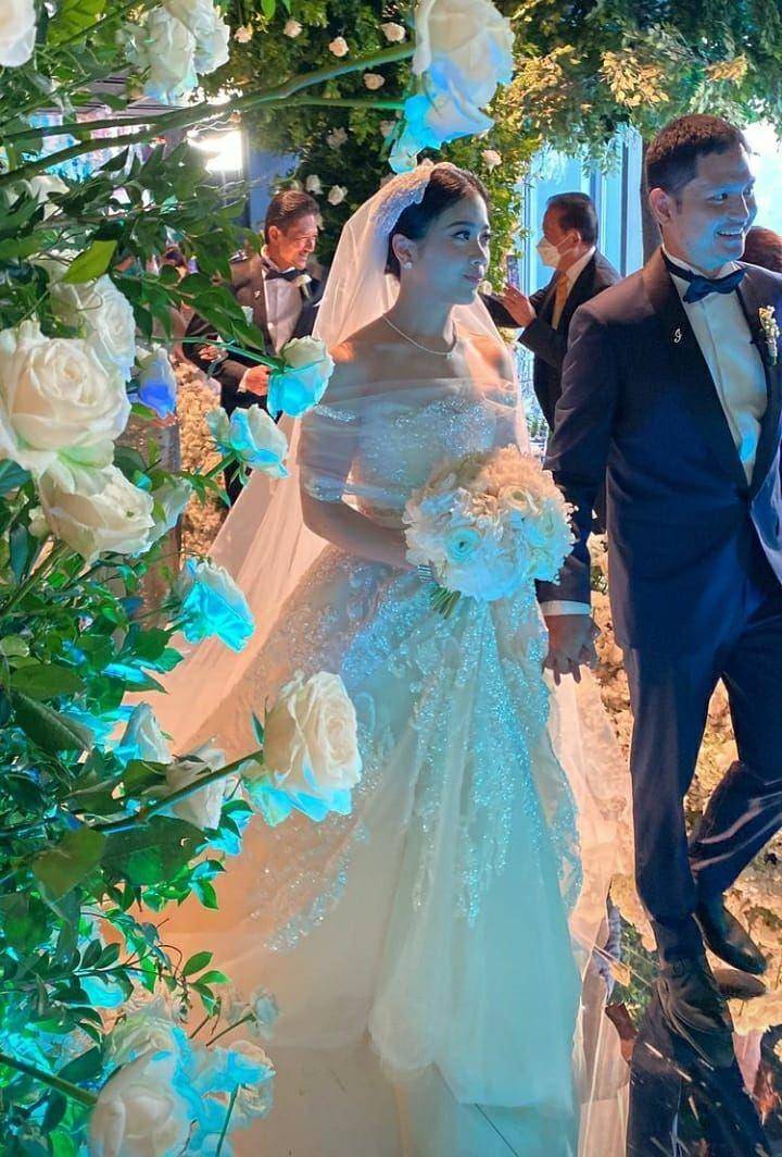 Pernikahan Jessica Tanoesoedibjo. (instagram.com/tracytrinita)