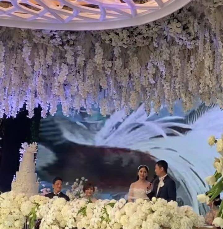 Pernikahan Jessica Tanoesoedibjo. (Instagram.com/clarissatanoe)