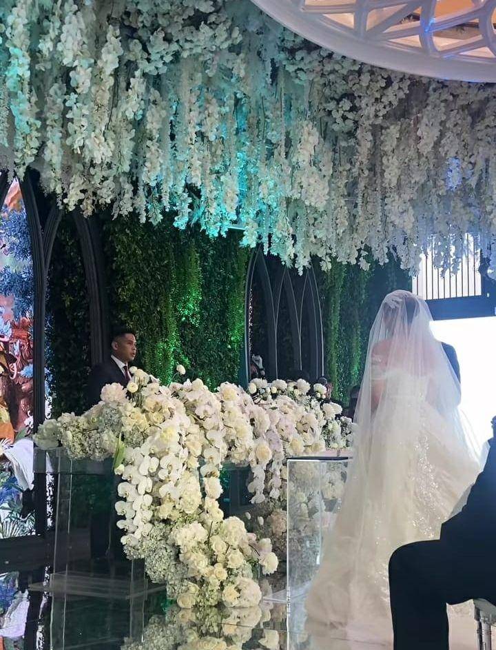Pernikahan Jessica Tanoesoedibjo. (Instagram.com/clarissatanoe)