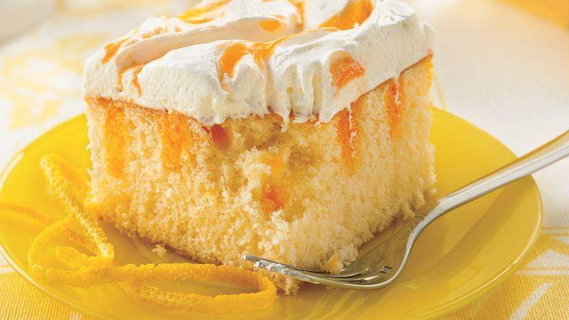 ilustrasi creamy orange cake (www.bettycrocker.com/Betty Crocker Kitchens)
