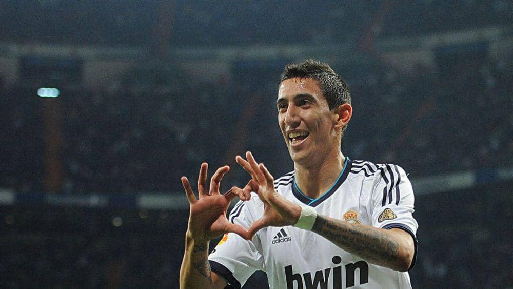 potret Angel Di Maria berseragam Real Madrid (skysports.com)