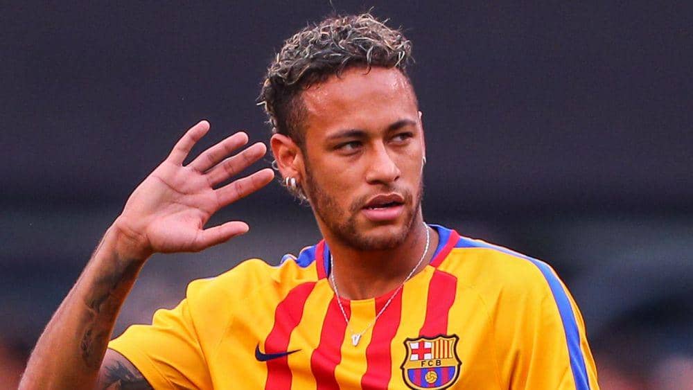 potret Neymar berseragam Barcelona (skysports.com)