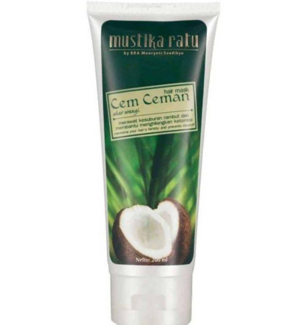 Mustika Ratu Hair Mask Cem-Ceman Akar Wangi (tokopedia.com/INCONIC STORE)