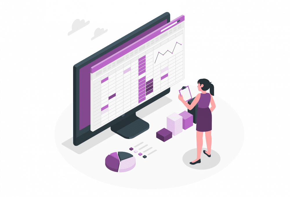 ilustrasi Microsoft Excel (storyset.com/storyset)