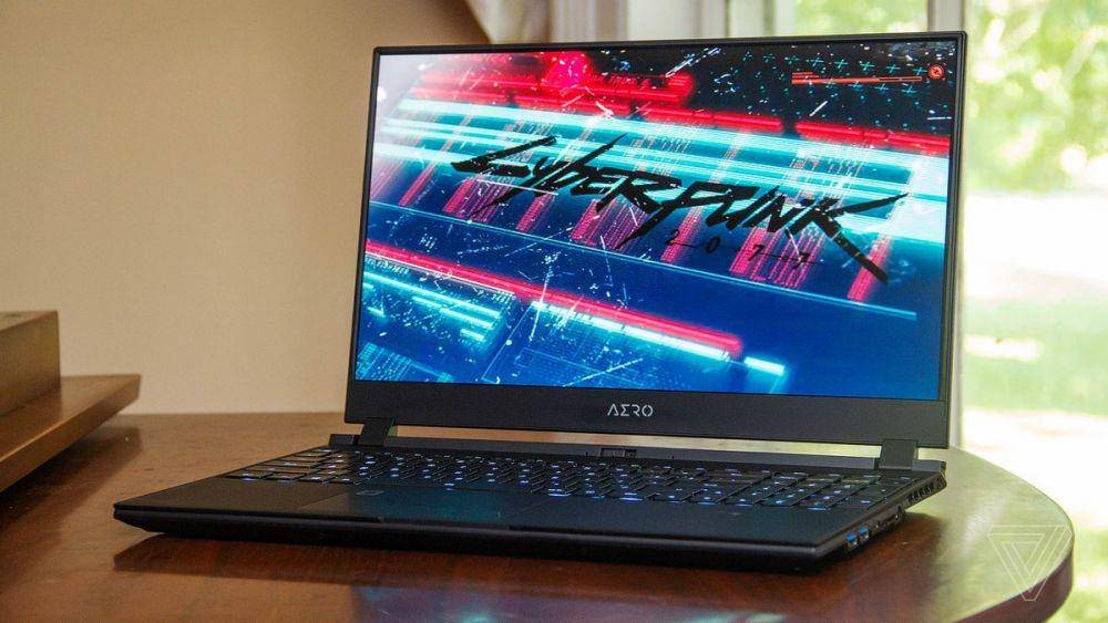 ilustrasi Gigabyte Aero 15 (theverge.com)