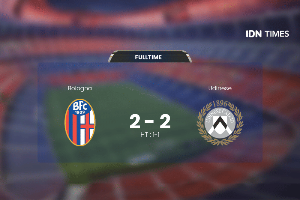 Duel Bologna Vs Udinese Berakhir Antiklimaks