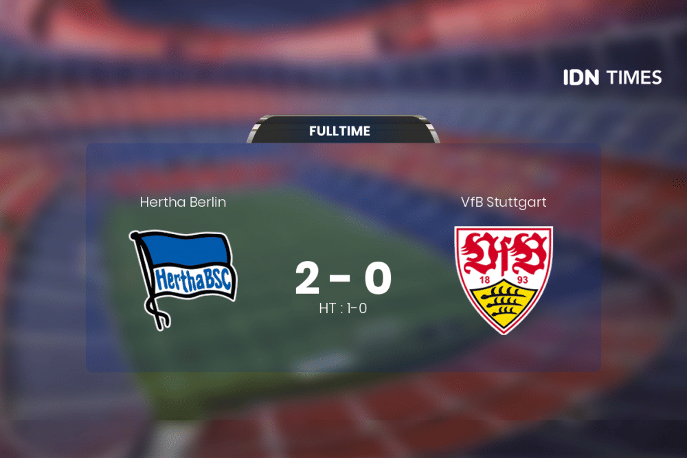 Hertha Berlin Curi Poin Penuh Atas Vfb Stuttgart