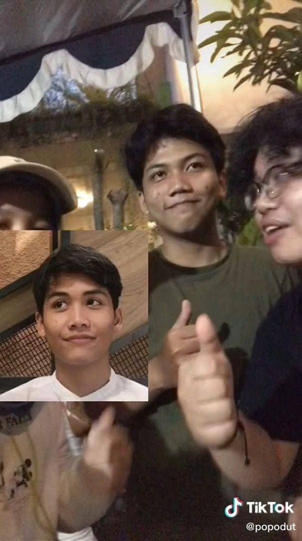 viral circle pertemanan mirip artis (tiktok.com/@popodut)