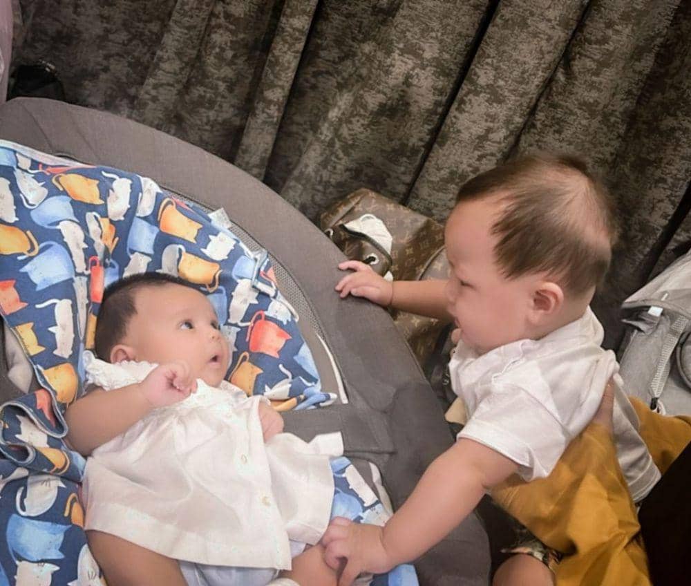 Ameena dan Kenzo (instagram.com/attahalilintar)