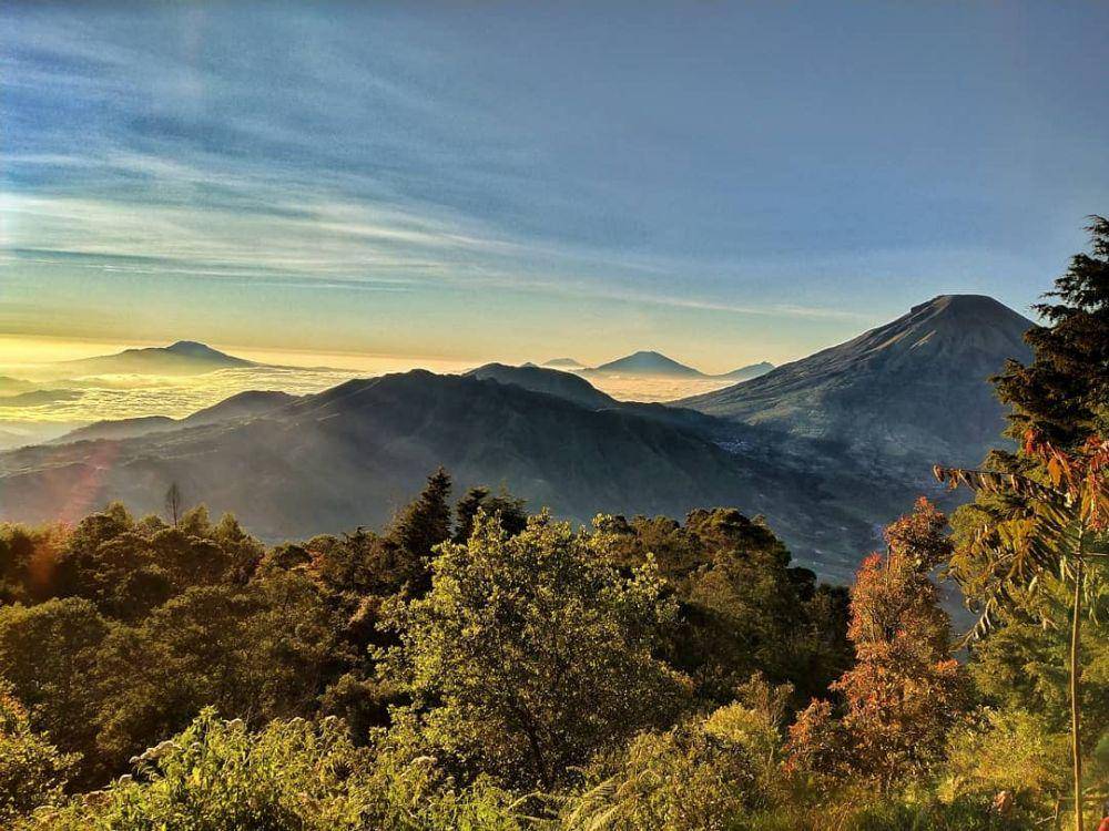 Potret puncak sikunir (instagram.com/Totepacker)