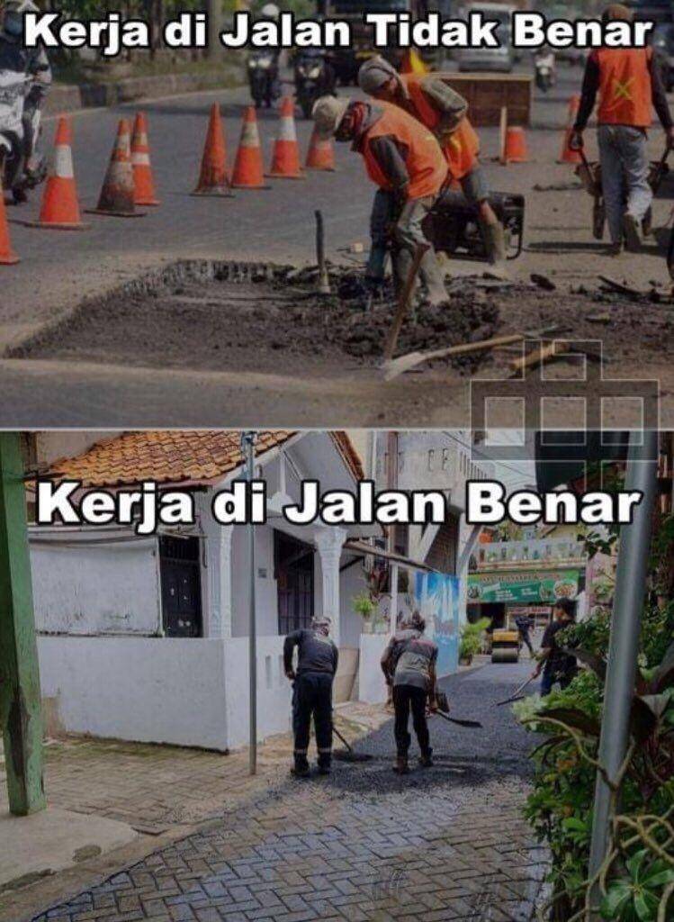 meme pekerja (twitter.com/andipelok_)