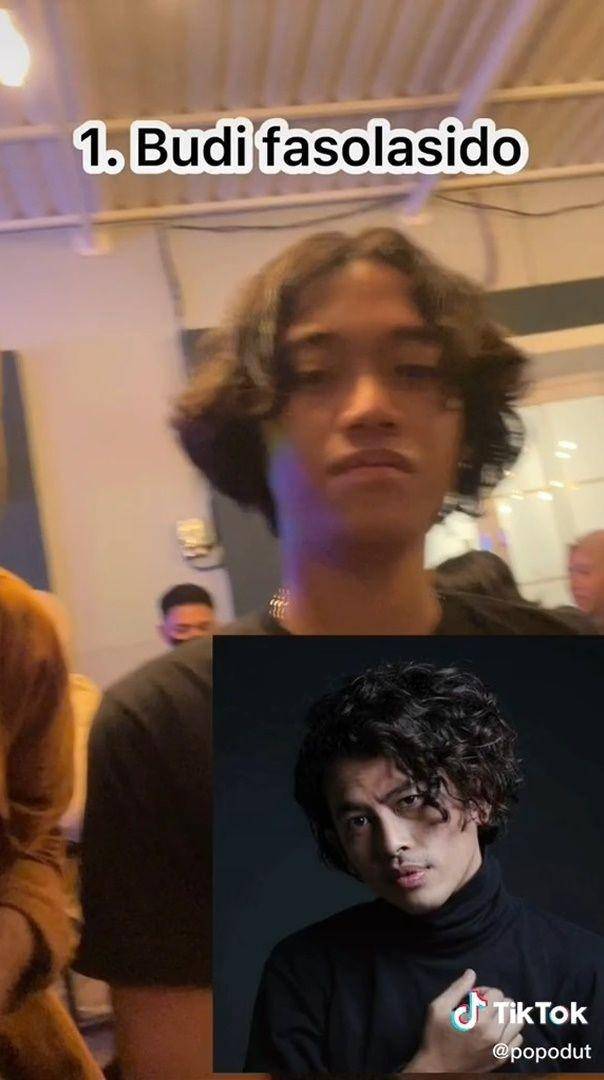 viral circle pertemanan mirip artis (tiktok.com/@popodut)