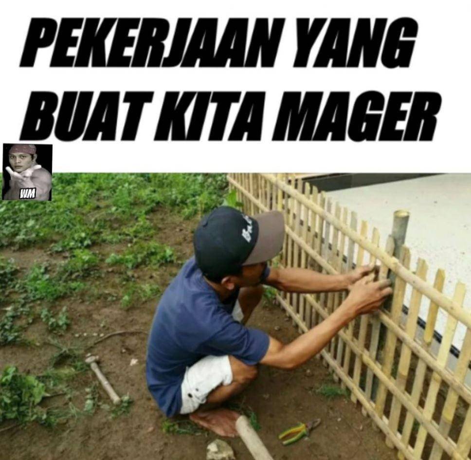 meme pekerja (facebook.com/arietoni.wijaya.9)