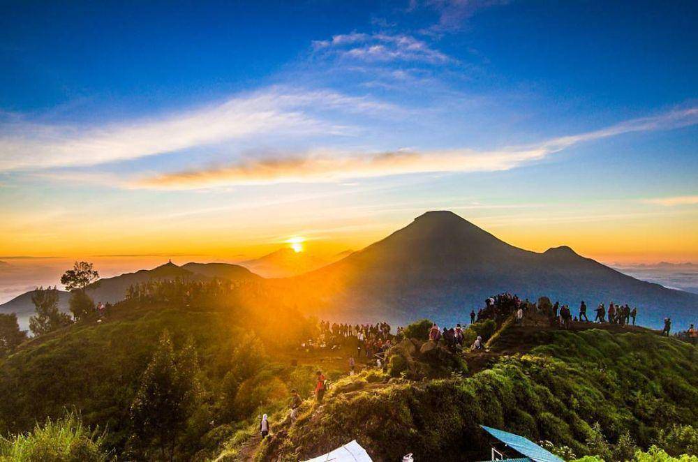 Potret puncak sikunir (instagram.com/Geo_indo)