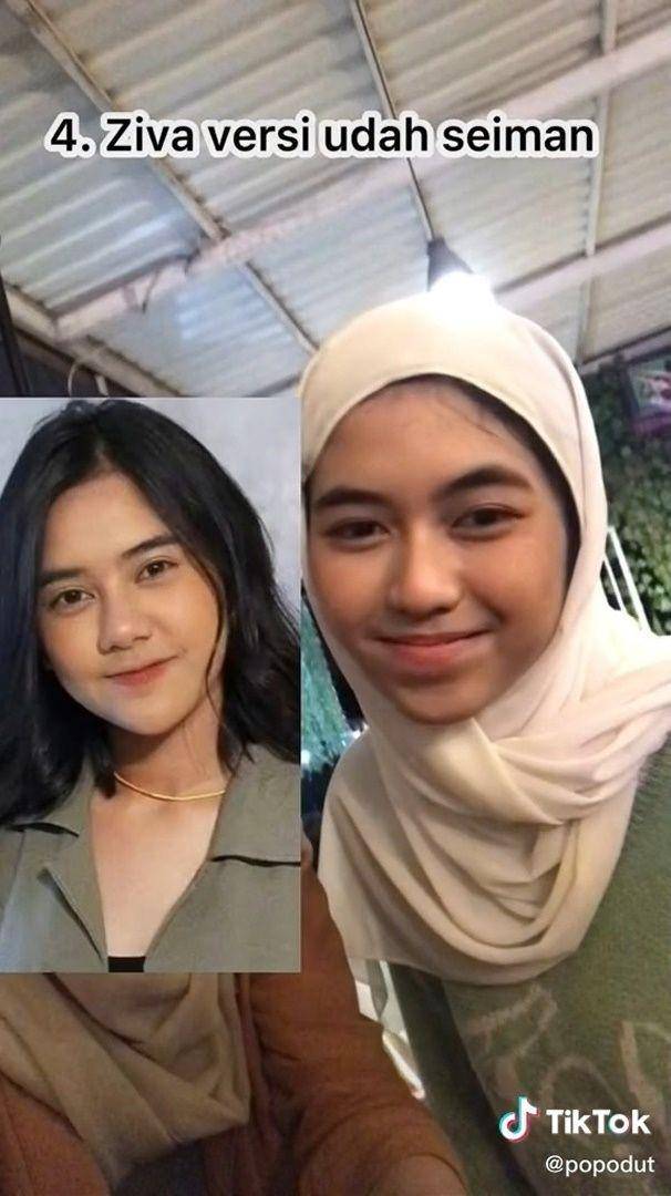 viral circle pertemanan mirip artis (tiktok.com/@popodut)