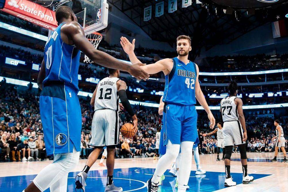 Maxi Kleber dan Dorian Finney-Smith (instagram.com/maximilian.kleber)