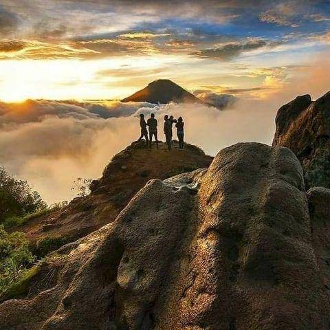 Potret puncak sikunir (instagram.com/Sikunirsembungan)