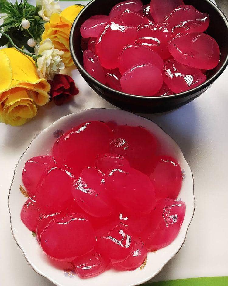 manisan kolang-kaling (instagram.com/herni_chin)