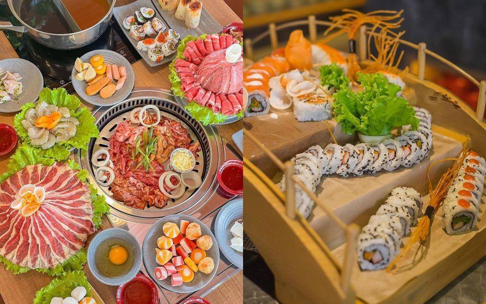 Pilihan menu AYCE di Kakkoii (instagram.com/semarangfoodhunter)