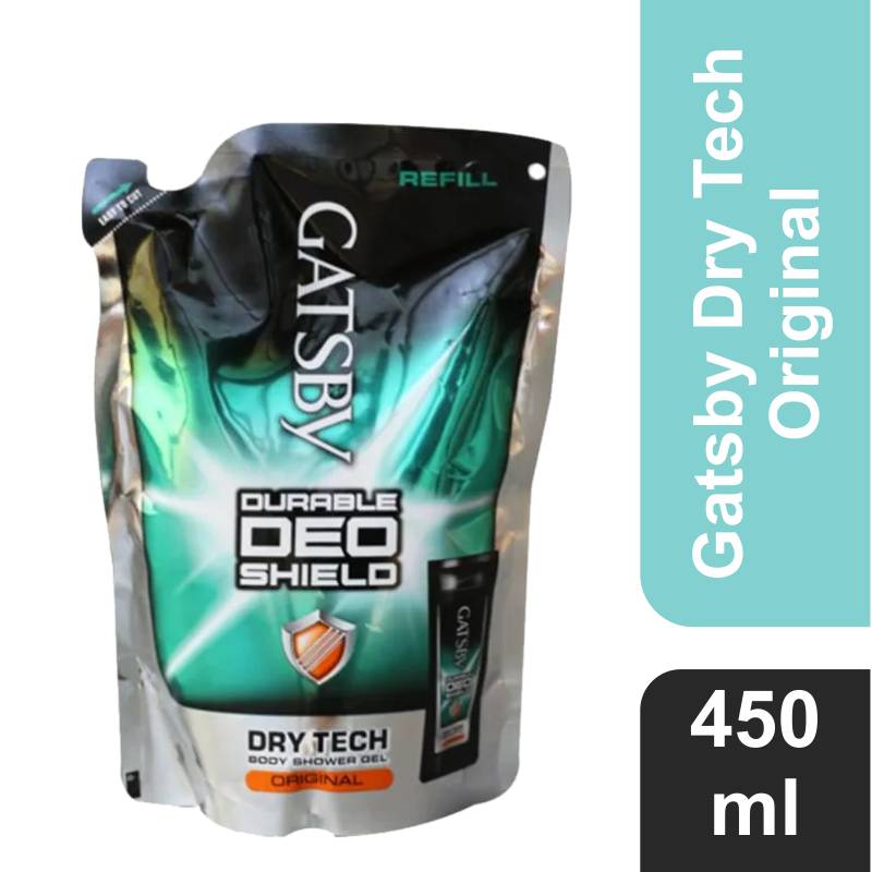 Gatsby Dry Tech Body Shower Gel Deep (www.lazada.co.id)