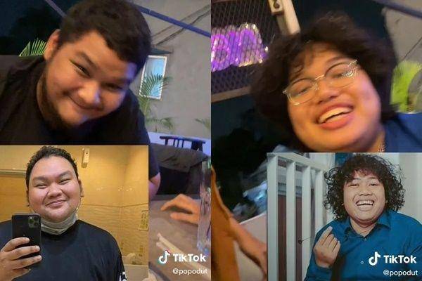 viral circle pertemanan mirip artis (tiktok.com/@popodut)